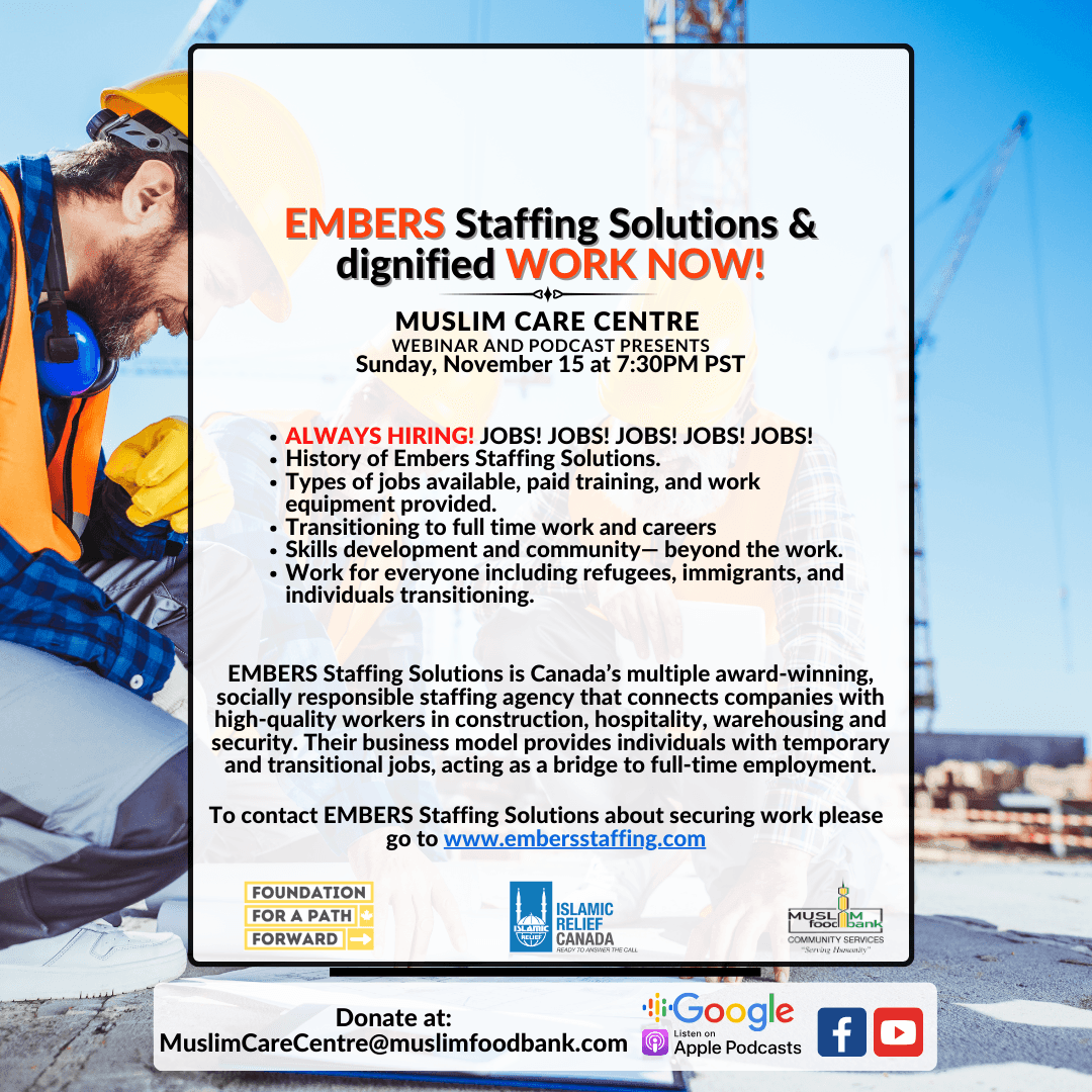 Collaboration with EMBERS Staffing Solutions