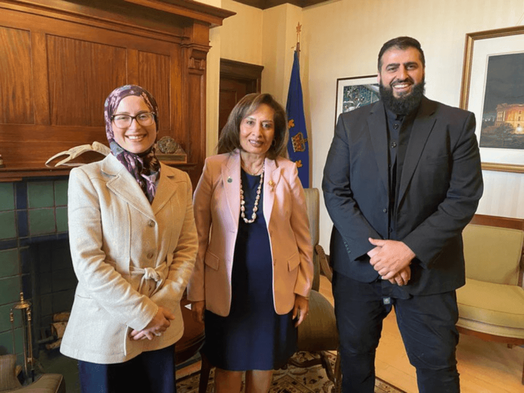 Meeting with the Lieutenant Governor of Alberta Salma Lakhani