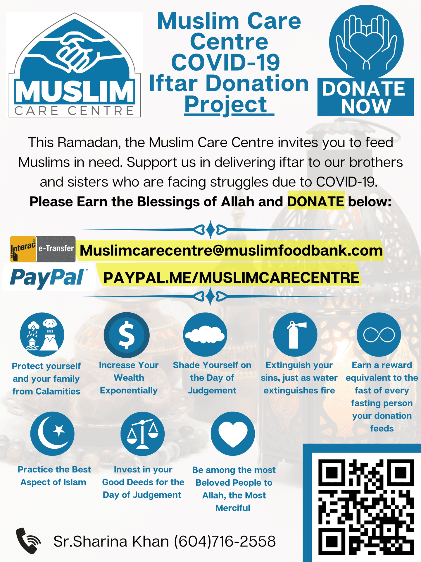 Muslim Care Centre COVID-19 Iftar Donation Project